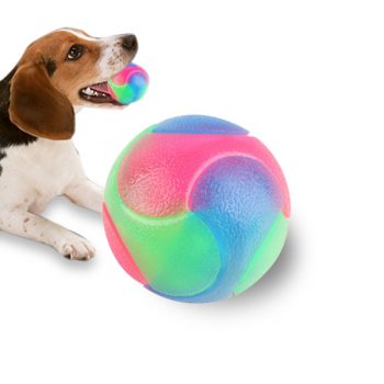 Light Up LED Dog Balls Toys with Sound