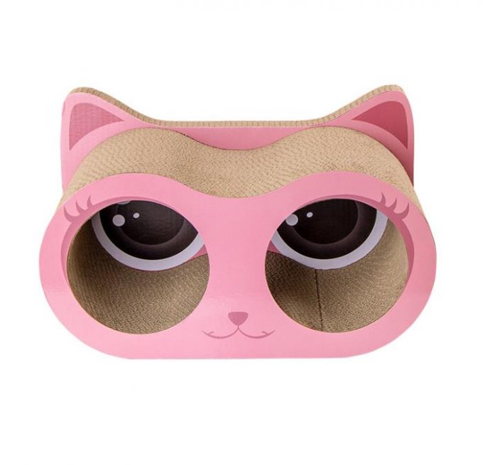 Cat Scratcher Pink Big Eye